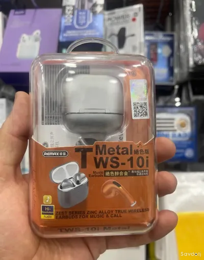 Беспроводные наушники Remax TWS-10i metal