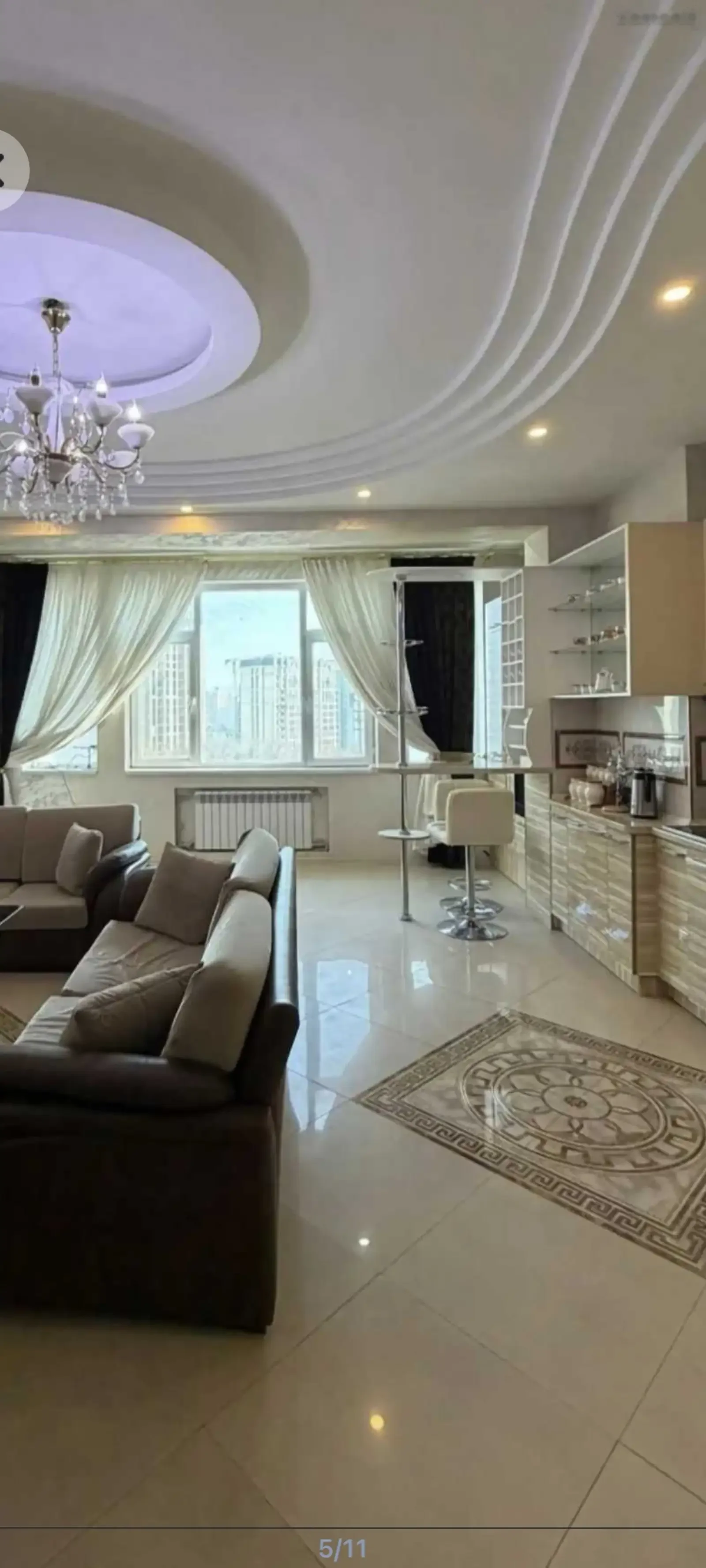 3-комн. квартира, 8 этаж, 110м², Овир
