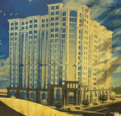 2-комн. квартира, 15 этаж, 61 м², Фирдавси