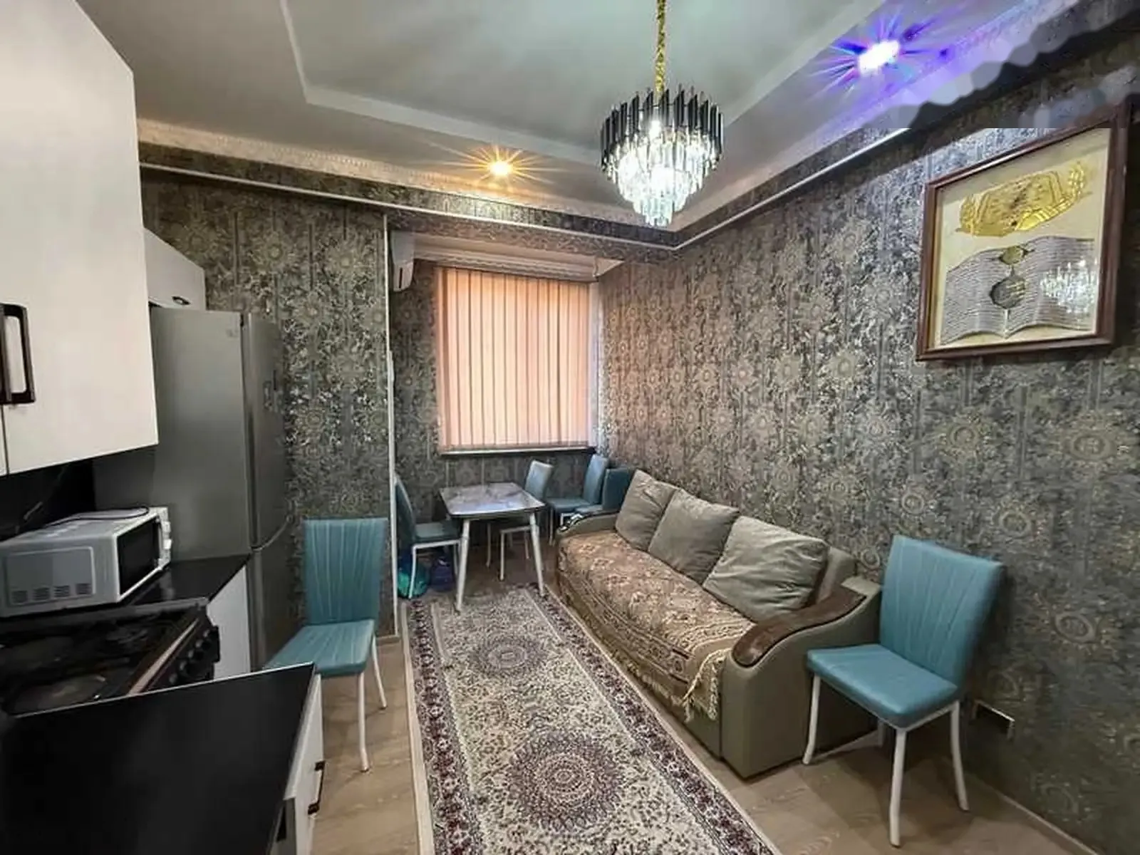 1-комн. квартира, 12 этаж, 60 м², Текстиль