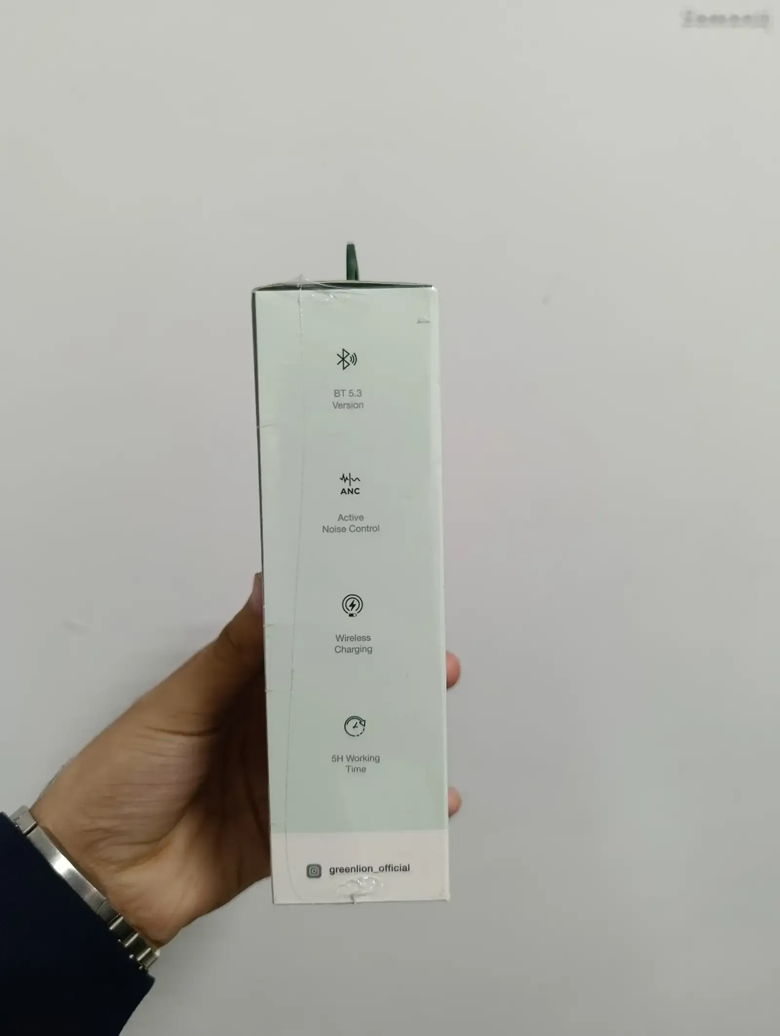 Беспроводные наушники Green Lion Touch Tone Lite Active Noise Cancellation белый