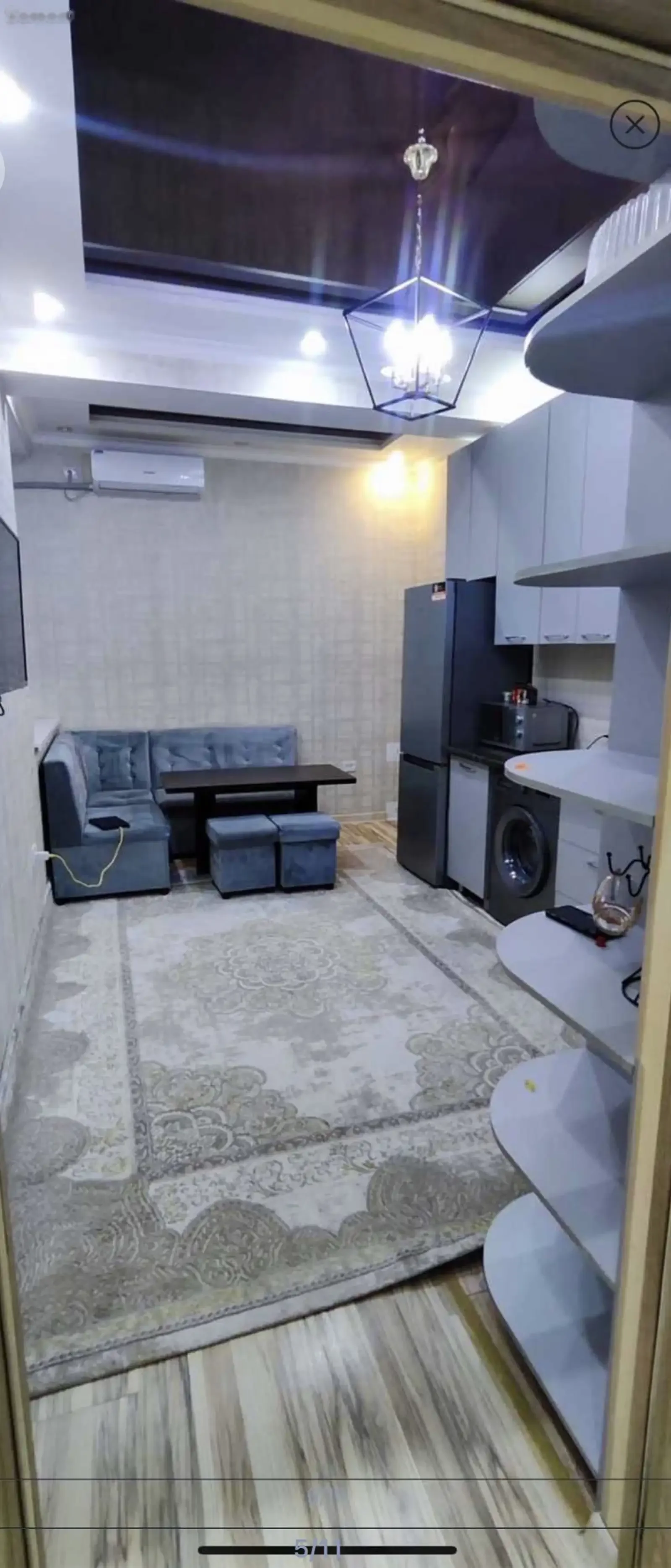 2-комн. квартира, 14 этаж, 75м², Голубой экран танка