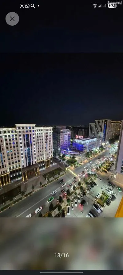 3-комн. квартира, 16 этаж, 98м², Айни г.Хилтон доми пайкар