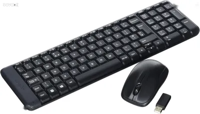Комплект Logitech MK220 беспроводная клавиатура и мышь Black