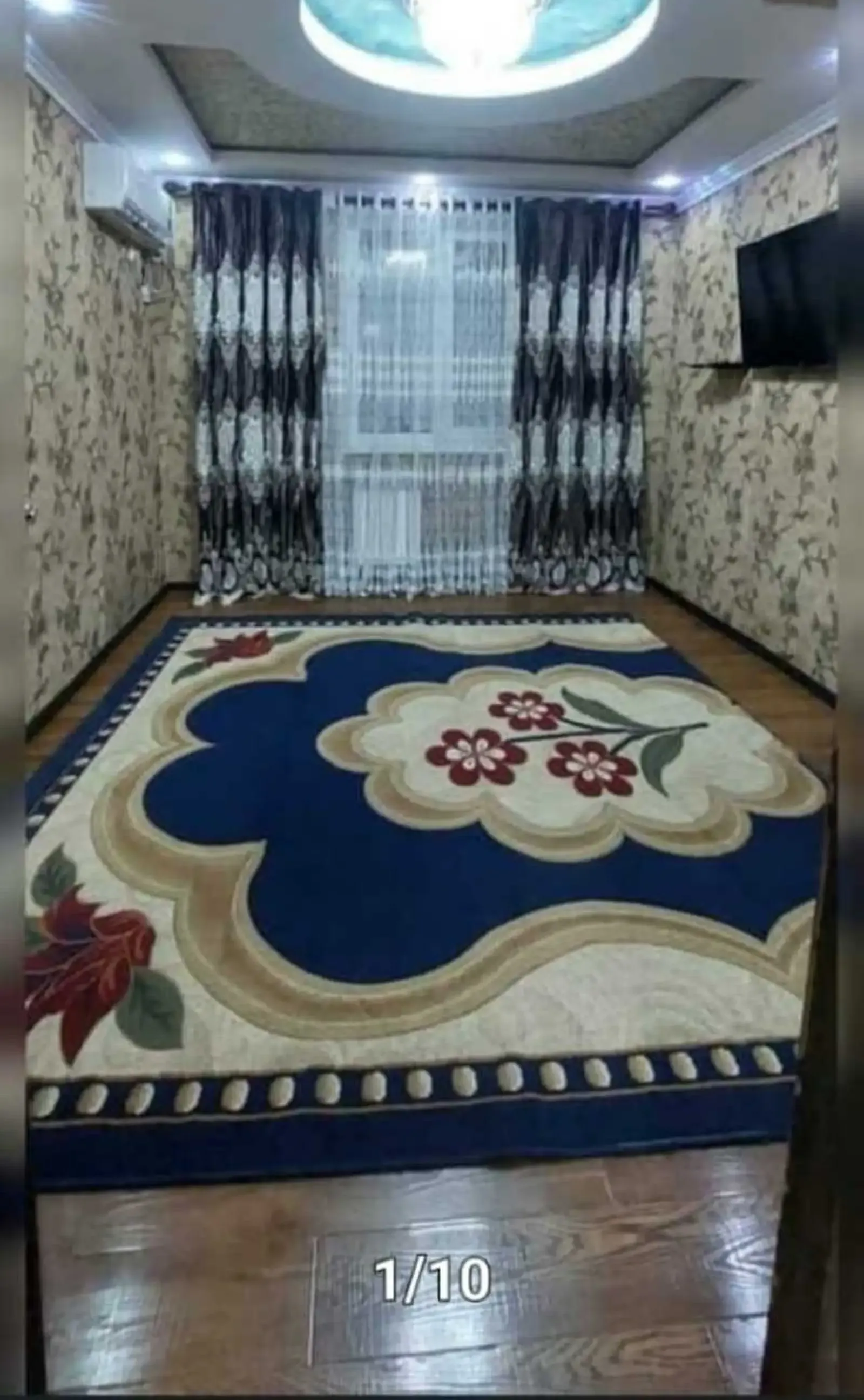 3-комн. квартира, 3 этаж, 60м², Фирдавси