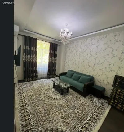 2-комн. квартира, 4 этаж, 70м², Сомони