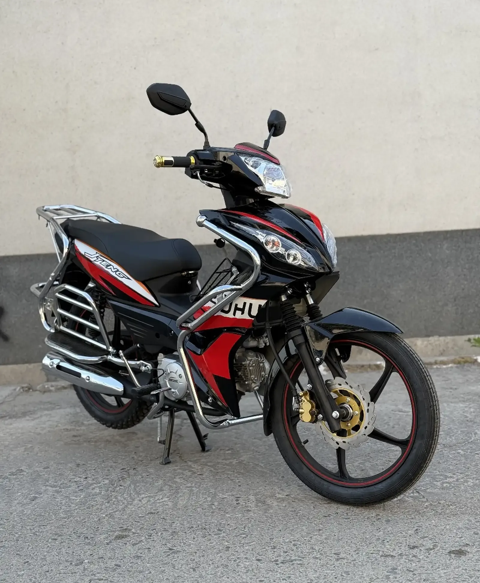 Скутер Утка 125куб 2026New black