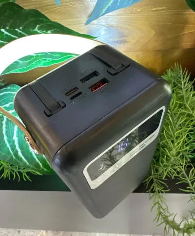 Внешний аккумулятор с фонарик Powerbank Mars 60000 mah