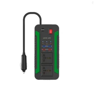 Автомобильный инвертор Green Lion Spark 300 Power Inverter 300W черный