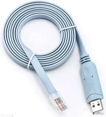 Консольный кабель USB to RJ45 для Cisco Router и Switch