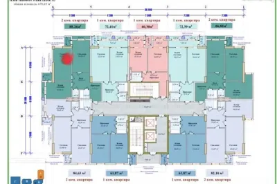 2-комн. квартира, 14 этаж, 88 м², И Сомонӣ