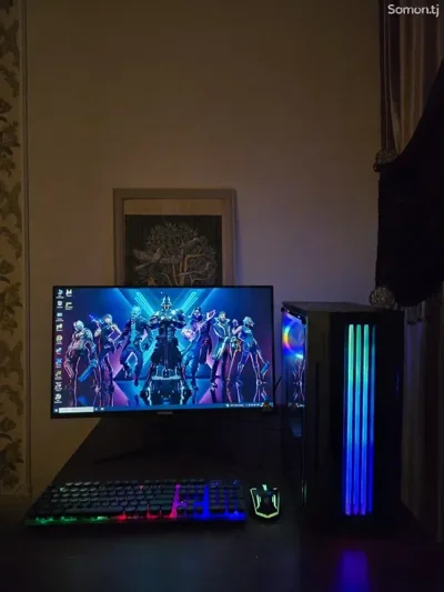 Игровой компьютер Core i7 3770/16Gb Ram/Rx 580 8Gb/120Gb Nvme M2/Hdd 1Tb