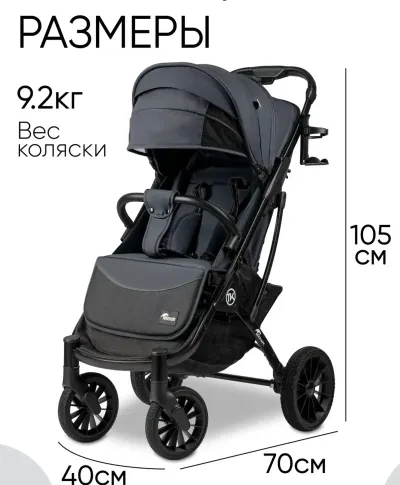 Прогулочная всесезонная коляска Чемодан