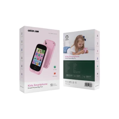 Детский смартфон Green Lion Kids Smartphone Small Phone Big Fun розовый