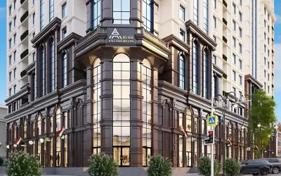 3-комн. квартира, 12 этаж, 160 м², И Сомони