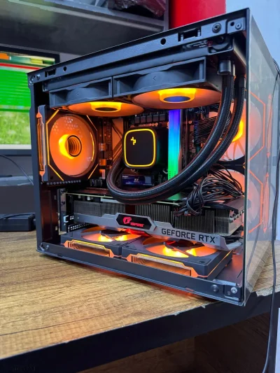 Игровой компьютер core i5 14400F/RAM 32GB DDR 5/RTX 3070 TI/NVME M2 1TB