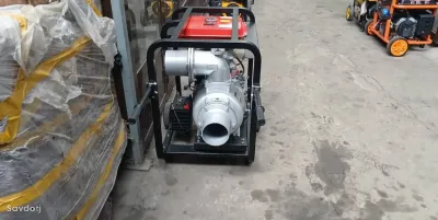 Дизельная Мотопомпа D150мм