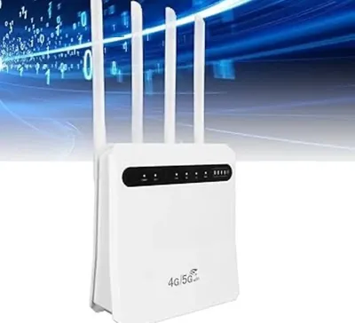Wi-Fi роутер 4G/5G LTE PRO CPE со слотом для SIM-карты и Зарядом