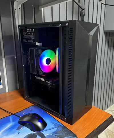 Игровой системный блок Core I3 12100/Rx 580 8Gb/16Gb/512Gb