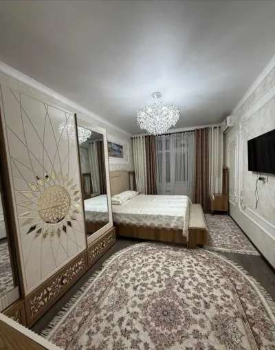2-комн. квартира, 11 этаж, 90м², сомони