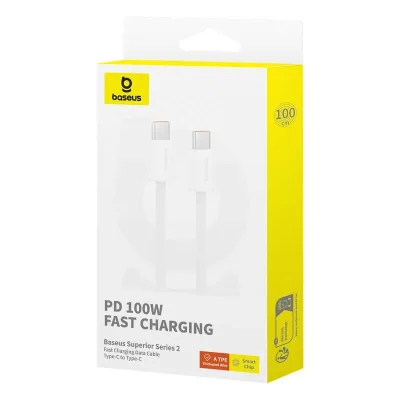 Кабель Baseus Superior Series 2 Fast Charging Data Cable Type-C to Type-C 100W