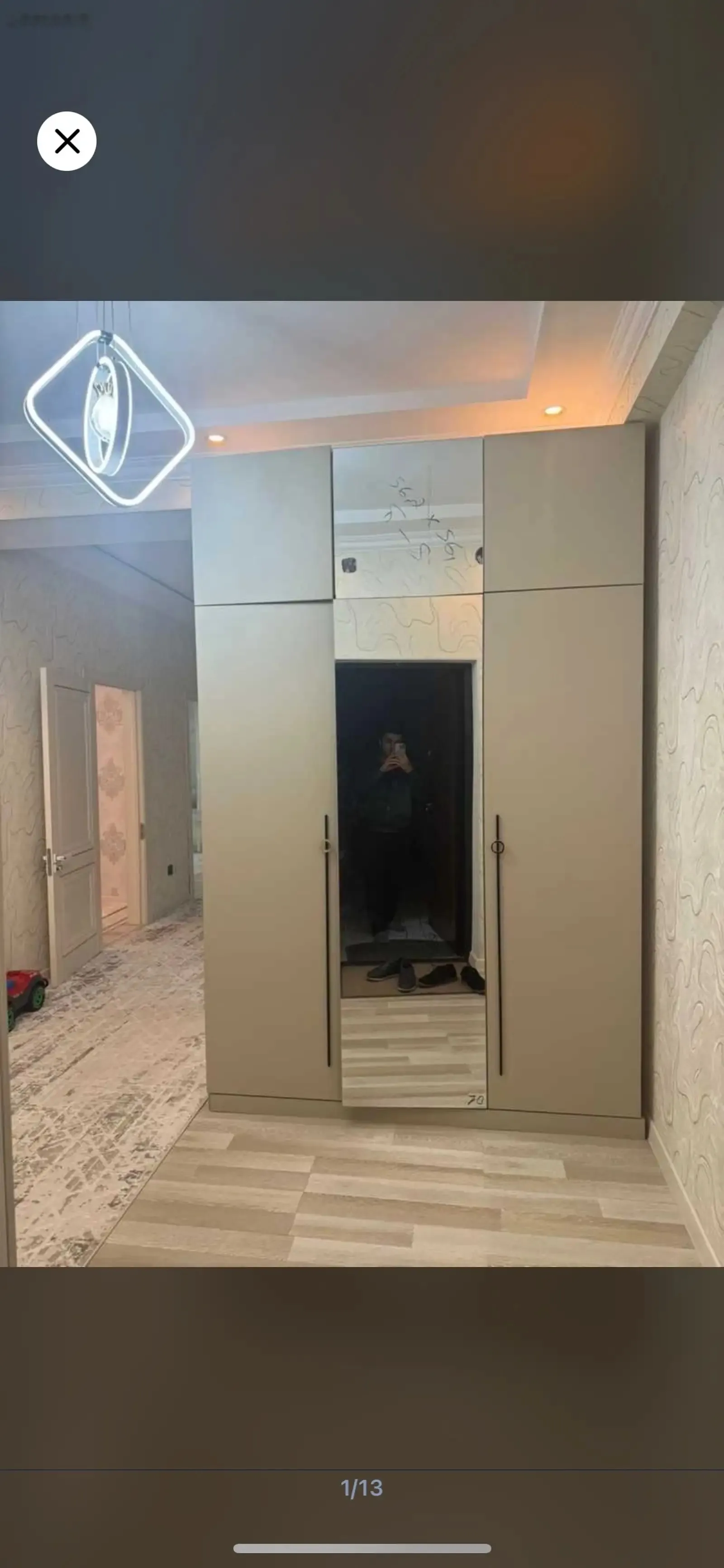 2-к квартира, 10 этаж, 72 м², Фирдавси