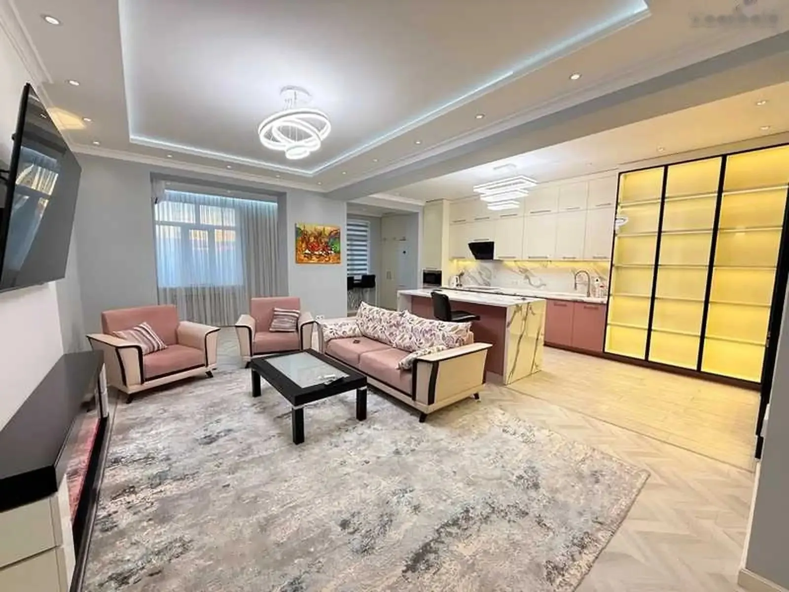 2-комн. квартира, 15 этаж, 100м², дом печать