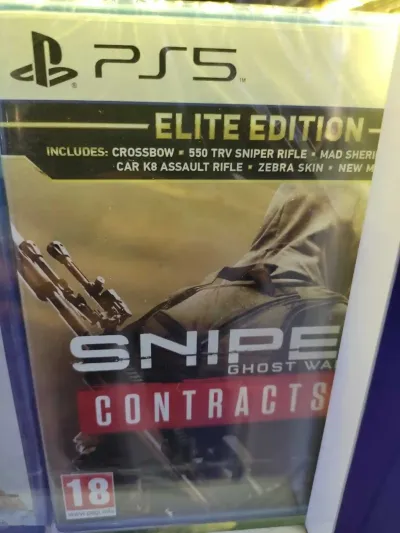 Игра Sniper contracts ps5