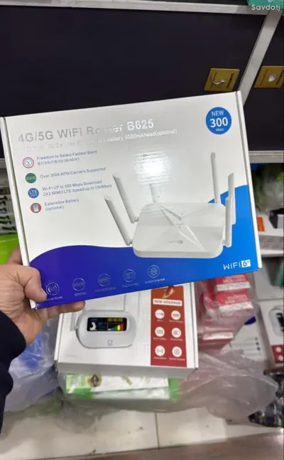 4G/5G WiFi Router B625 с аккумулятором