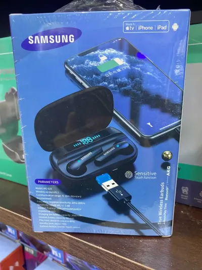 Беспроводные наушники Samsung LED Power Bank