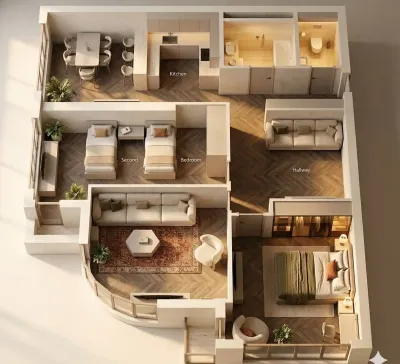3-комн. квартира, 13 этаж, 91 м², Исмоили Сомони
