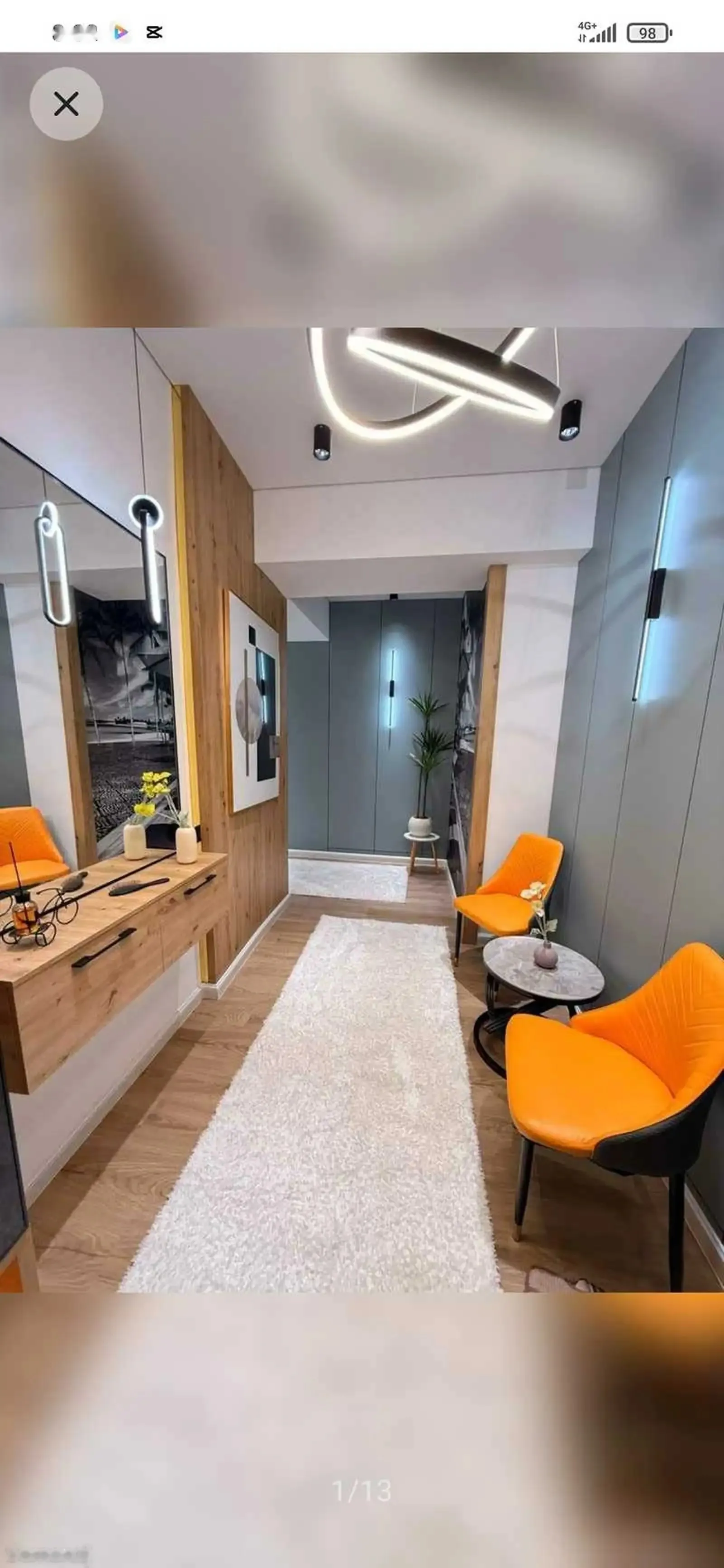 2-комн. квартира, 6 этаж, 90м², Голубой экран