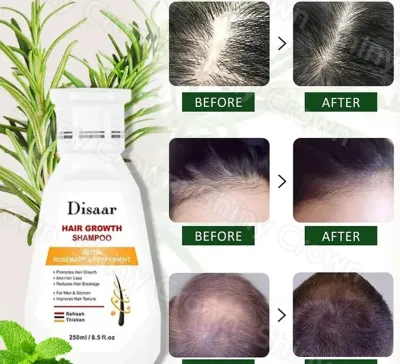 Шампунь Disaar Hair Growth Shampoo с кофеином и экстрактом пальмы сереноа