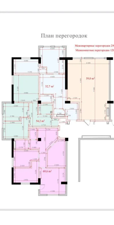 1-комн. квартира, 18 этаж, 52 м², Шохмансур