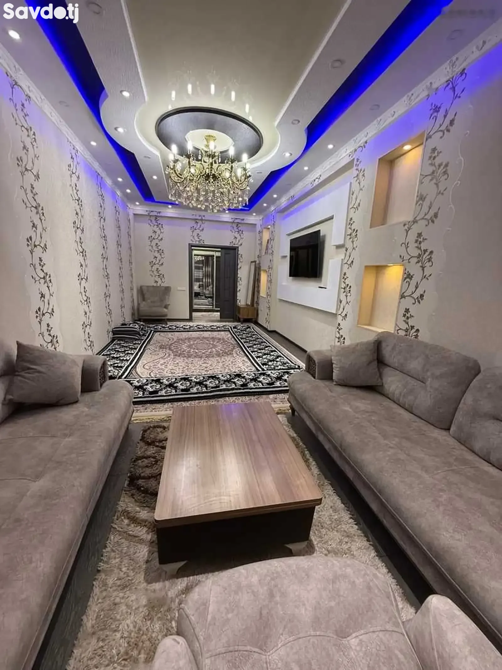 3-комн. квартира, 10 этаж, 90м², Рудаки 179, доми Ёвар