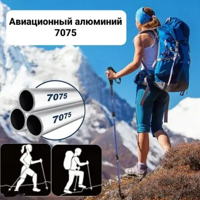 Палки для скандинавской ходьбы — миниатюра 3
