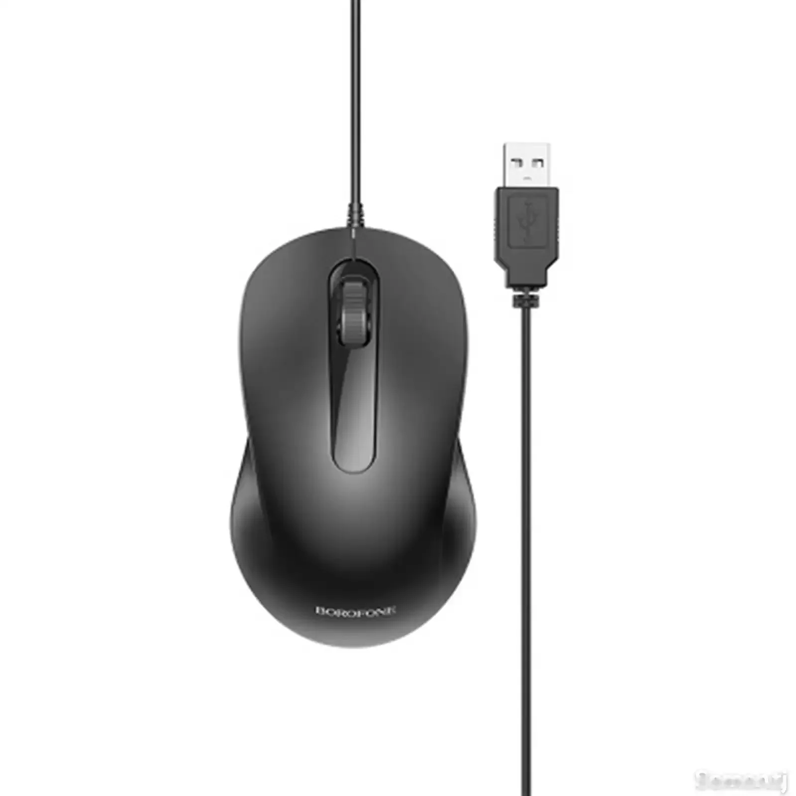 Мышь проводная Borofone BG4 черный