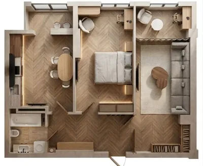 2-комн. квартира, 11 этаж, 68 м², н.Шохмансур,Оперка,Парк Куруши Кабир слева от Dorob Gym