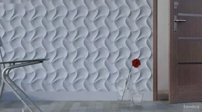 Гипсовая 3D панель