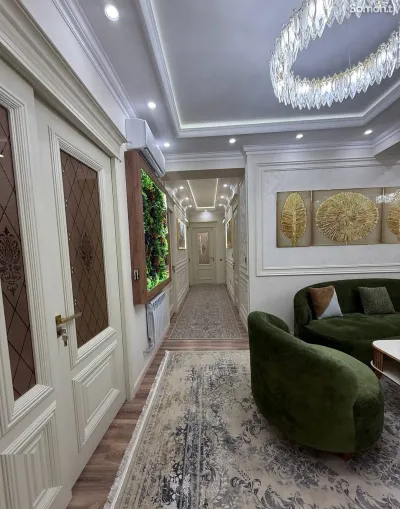 3-комн. квартира, 8 этаж, 132 м², Шохмансур, Бустон Сити