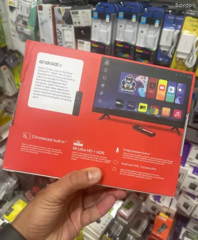 Консоль игровая приставка до телевизора Game TV Stick X2 64Gb 8K HDR 5G