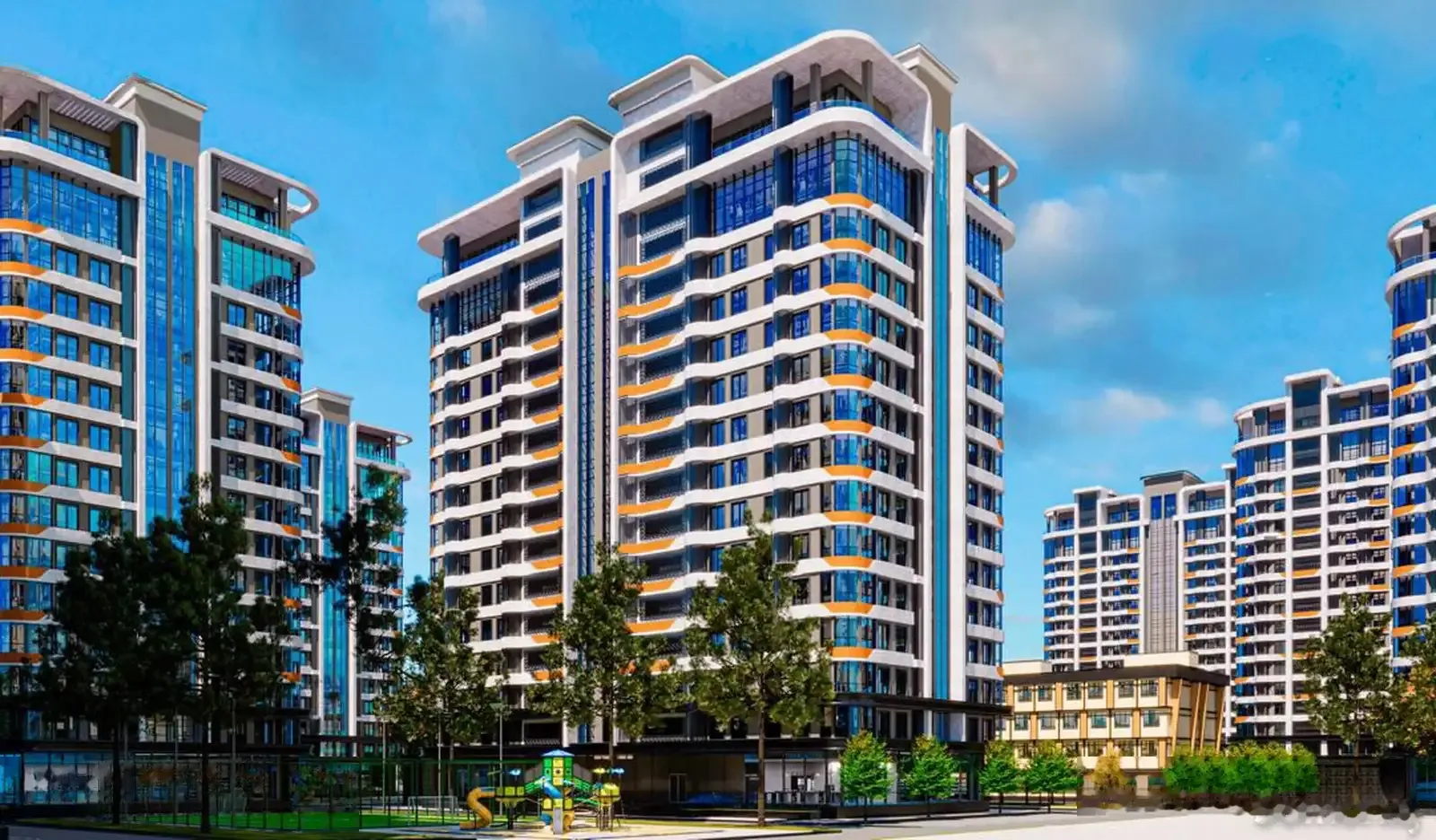 2-комн. квартира, 15 этаж, 85 м², Славянский, сзади роддома № 1