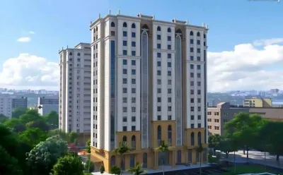 2-комн. квартира, 10 этаж, 77 м², Исмоили Сомони