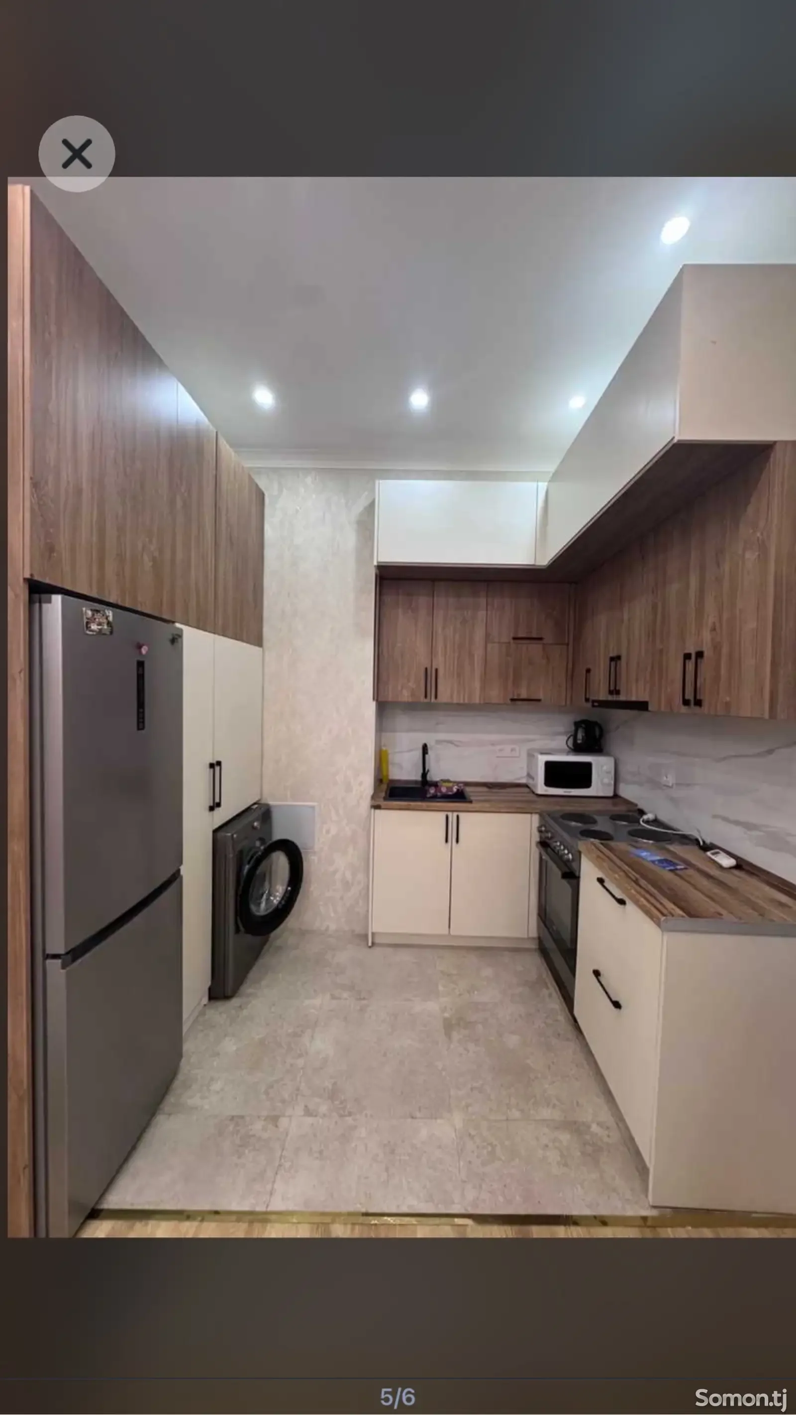 2-комн. квартира, 5 этаж, 60м², Скорый Шохмансур