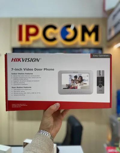 Аналоговый комплект видеодомофона Hikvision DS KIS 204T