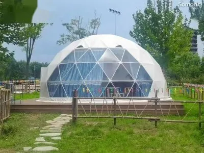 Купольный передвижной дом