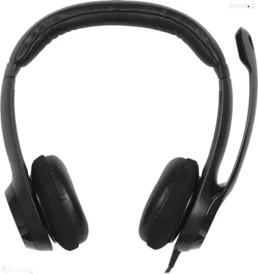 USB-гарнитура Logitech H390 Stereo Headset с шумоподавлением Black