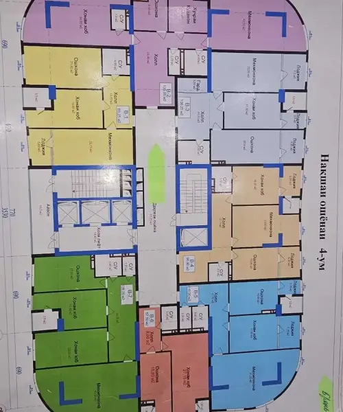 2-комн. квартира, 10 этаж, 110 м², Сино