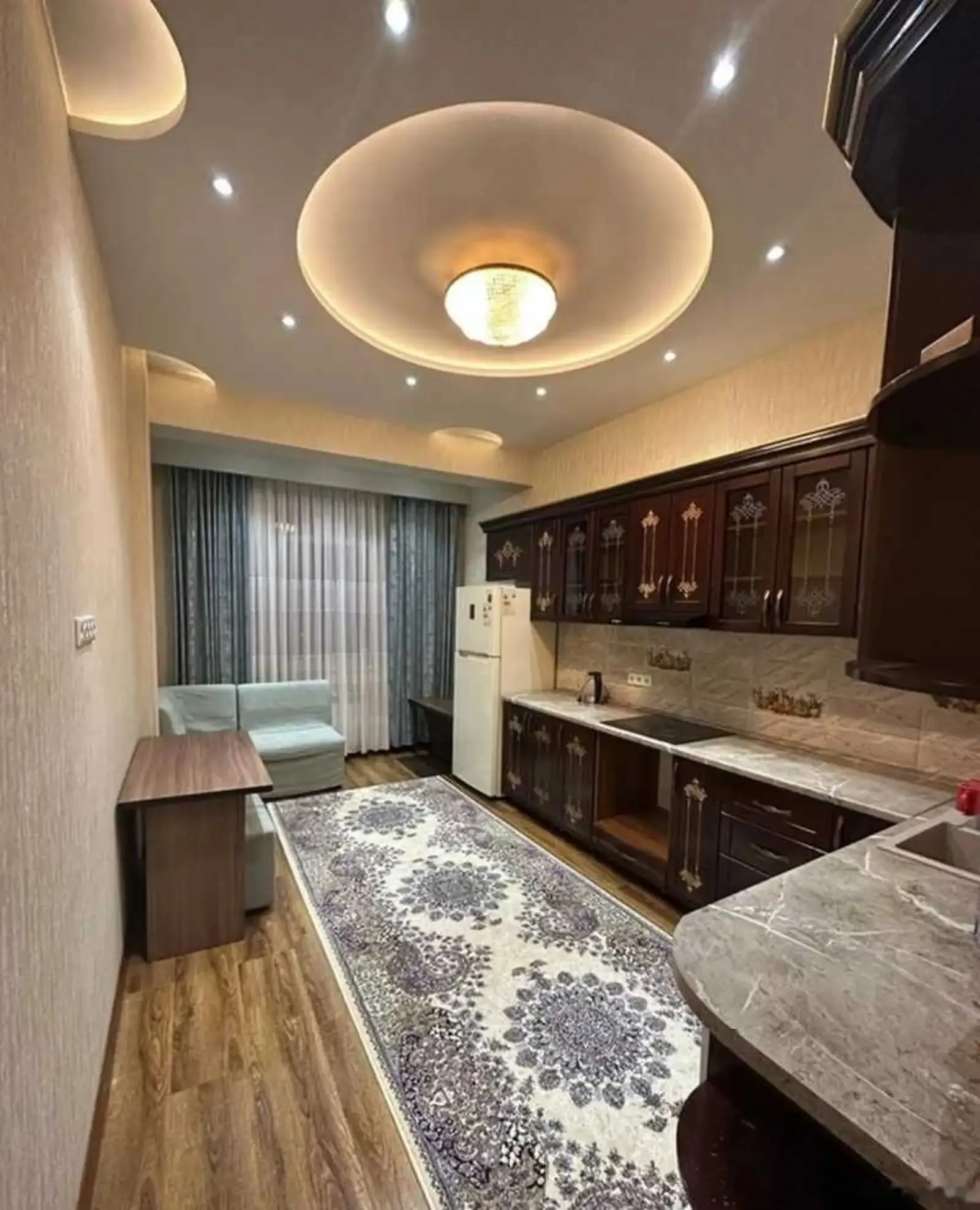 1-комн. квартира, 9 этаж, 55 м², Парк Хуросон
