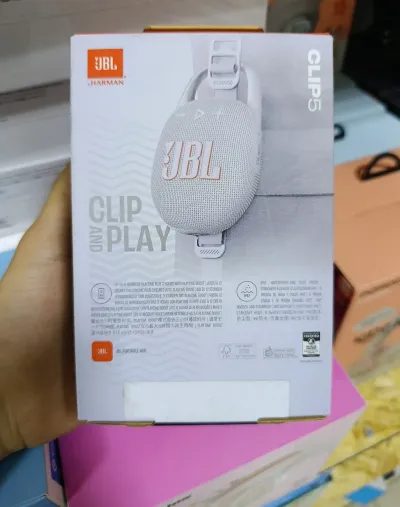 Портативная колонка JBL Clip5 Portable Wireless Speaker CLIP5-BLU синий